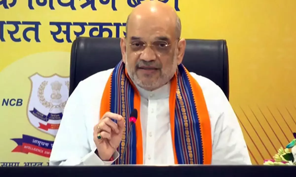 Over 1.44 L kg drugs destroyed worth Rs 2,378 cr, Amit Shah urges CMs, Guvs to take similar steps