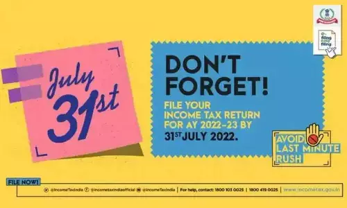 No extension, file ITR by July 31 deadline