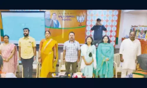 Namo App is innovative, technical tool: TS BJP Mahila Morcha president