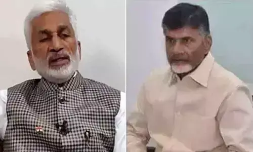 MP Vijaysai Reddy slams Chandrababu Naidu