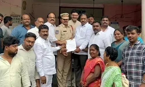 Congress MLA Podem Veeraiah files a police complaint against CM KCR