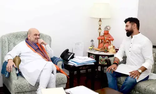 Chirag Paswan meets Shah and Nadda, joins NDA