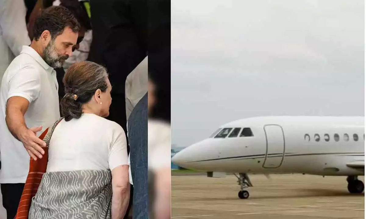 Sonia, Rahul flight makes emergency landing in Bhopal