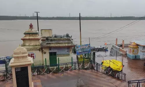 Godavari water level rises silently at Bhadrachalam
