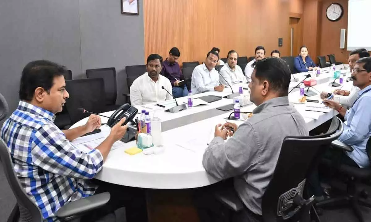 Heavy Rain Forecast: KTR asks officials to be on toes