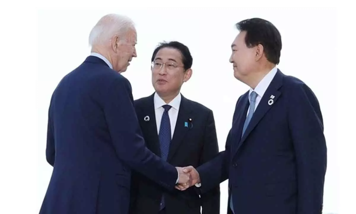 Yoon, Biden, Kishida to hold summit in US on Aug 18