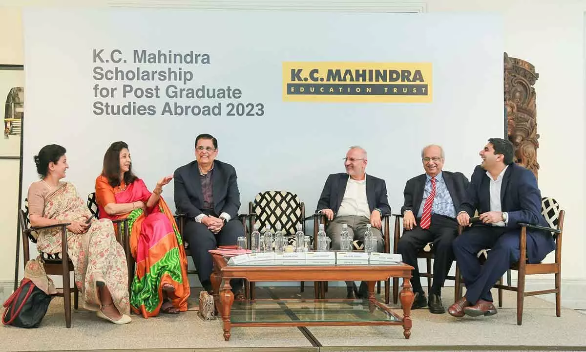 64 students receives K C Mahindra Scholarship for Post Graduate Studies Abroad