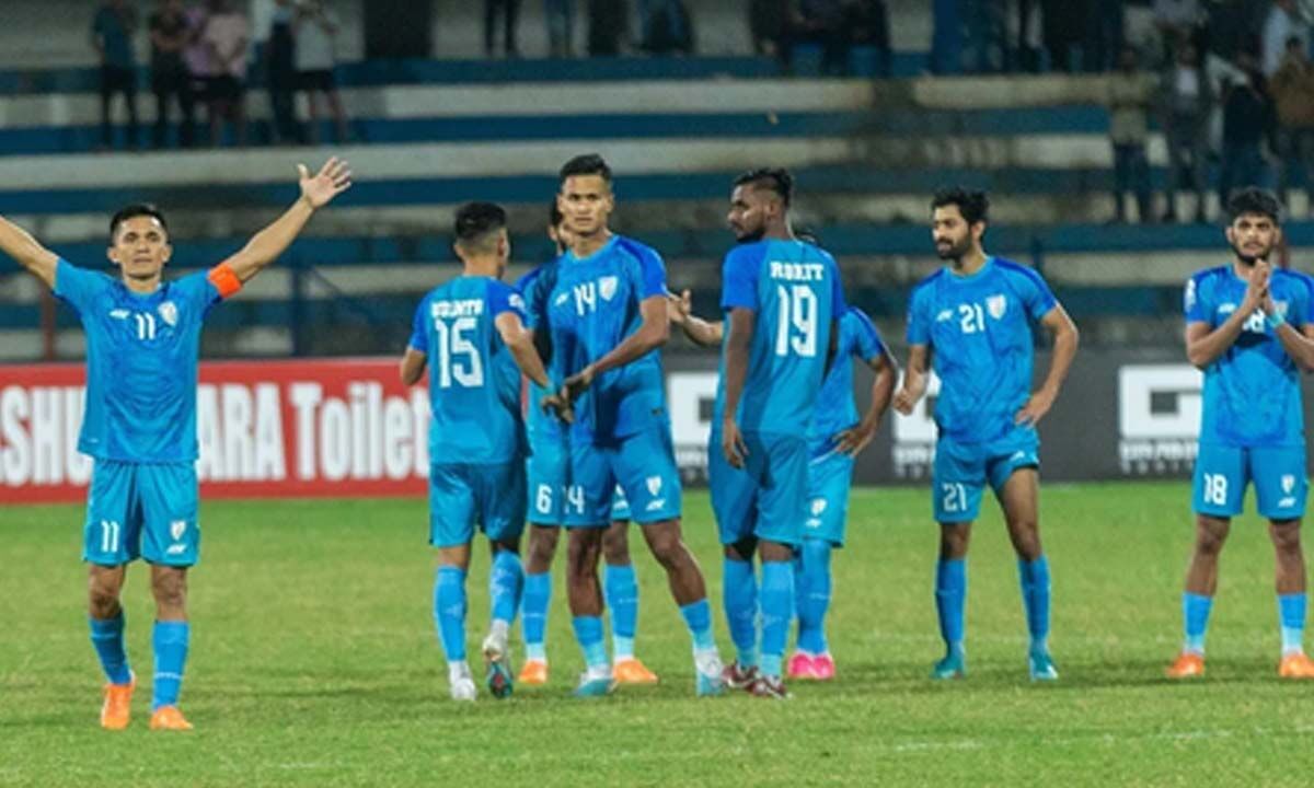 Indian men's football team rises to 99 in FIFA rankings