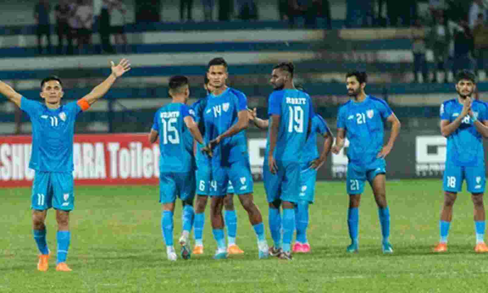 Indian Football Team on X: #BlueTigers 