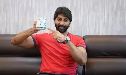 Actor Venkat campaigning for ‘Eco Vizag’ initiated by the GVMC