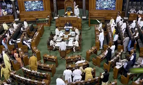 LS adjourned for the day; govt assures discussion on Manipur in both Houses