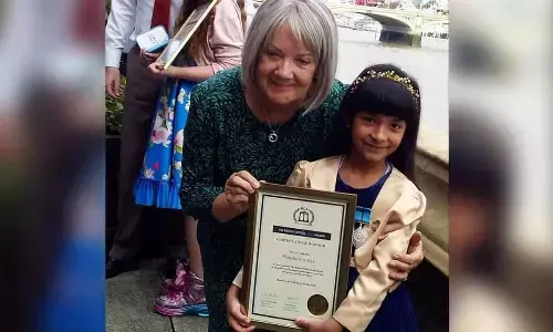 British-Indian schoolgirl wins PM’s Points of Light award