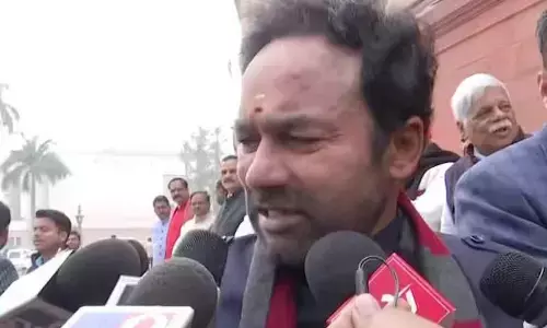 Union Minister Kishan Reddy lodged complaints with President Murmu and Lok Sabha Speaker Om Birla