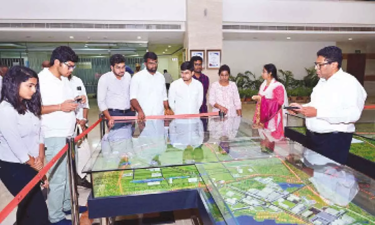IAS probationers visit Sri City on a study tour