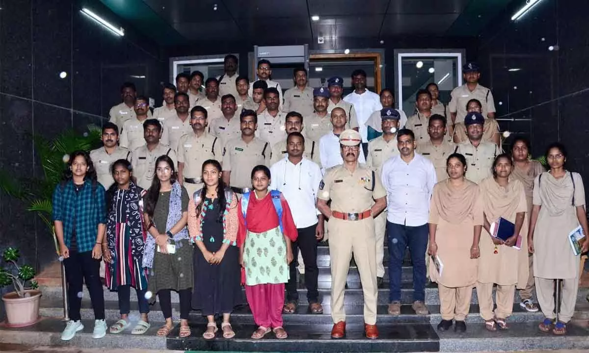 Police personnel at 3-day basic course on cybercrime investigation conducted at the District Police Training Centre