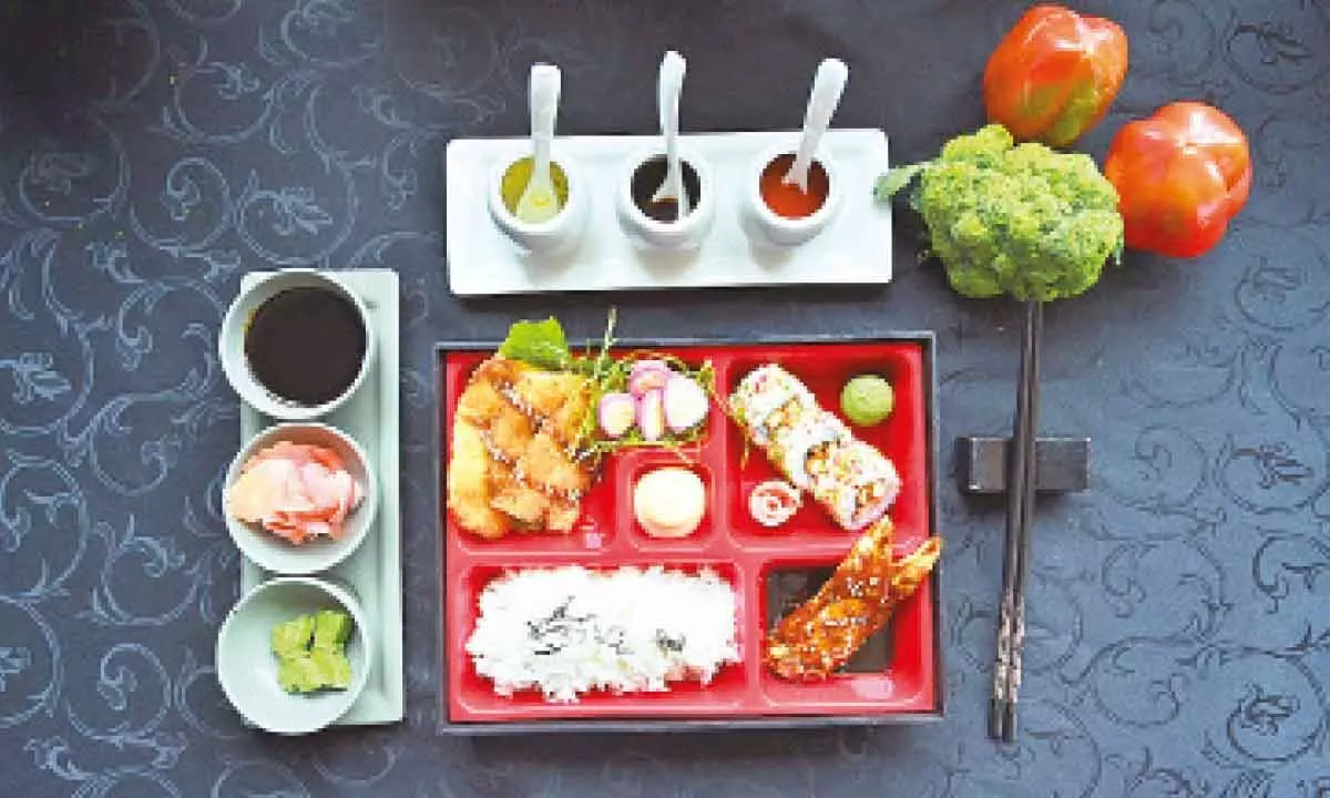 Japanese delicious ‘Bento Story’ from today at Novotel