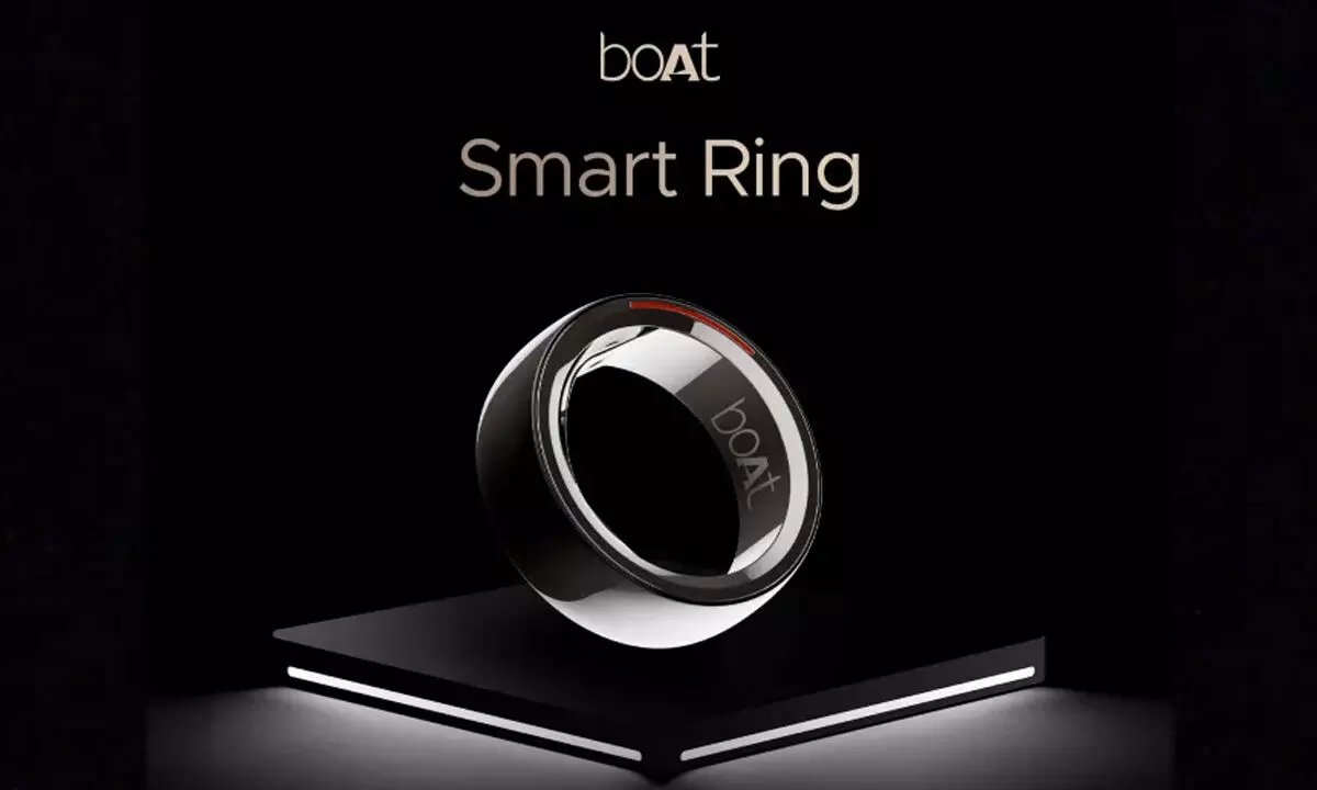 boAt announces its smart ring with health and fitness trackers
