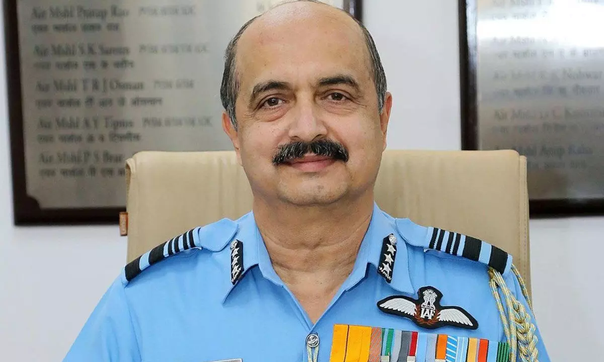 Secunderabad: Air Chief addresses 47th HACC officers at CAW