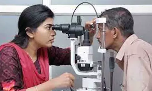 Free eye screening camp at ZPHS, Gajuwaka