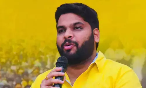 TNSF State president MV Pranav Gopal