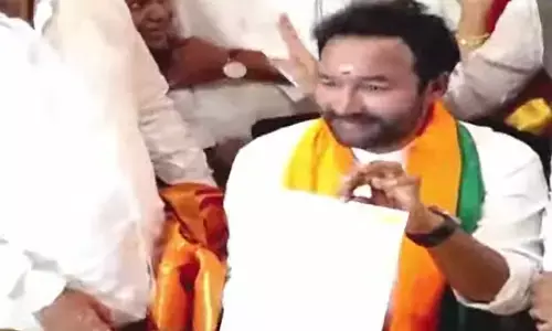 Hyderabad: Kishan Reddy takes oath BJP Telangana President