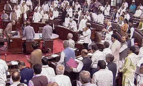 Rajya Sabha proceedings washed out, to meet on Monday