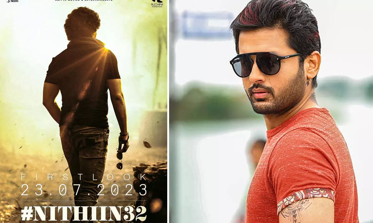 ‘Nithiin32’ first look to be out tomorrow