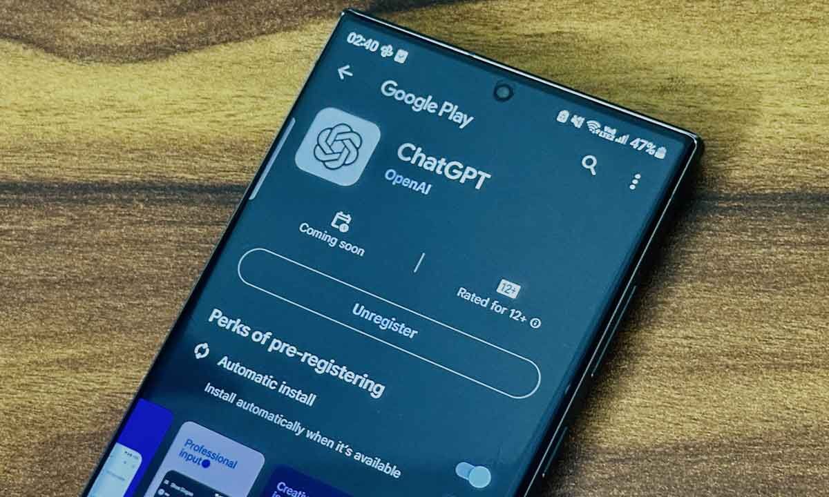 ChatGPT Android App Releasing Next Week