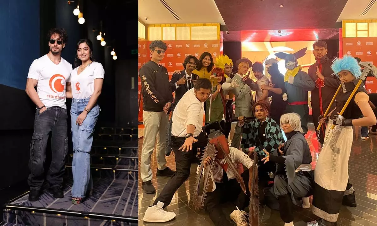 Comic Con India and Crunchyroll Celebrate the Indian Anime Community with Tiger Shroff and Rashmika Mandanna