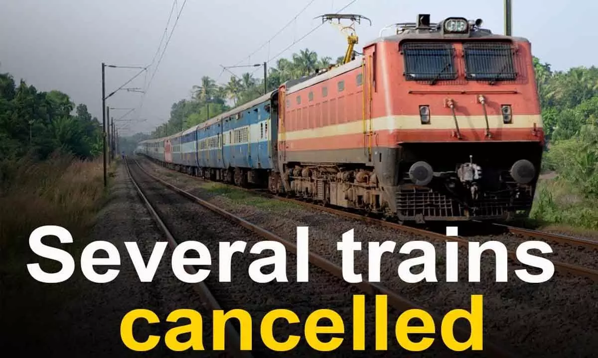 Several trains in Secunderabad and Hyderabad division cancelled