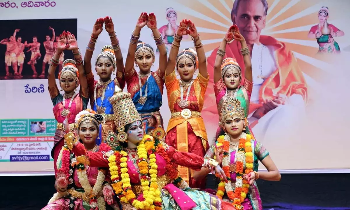 Dance performance by artists as part of Nataraja Ramakrishna centenary celebrations