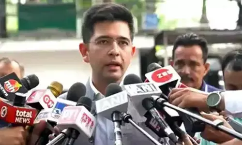 Raghav Chadha urged the Rajya Sabha speaker not to present the central governments ordinance in the Rajya Sabha
