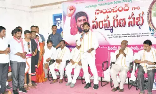 Sai Chand’s services for TS cause lauded