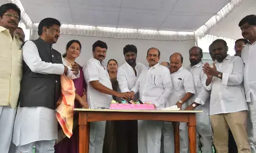 BRS netas vie with each other to hold KTR’s birthday bash in style