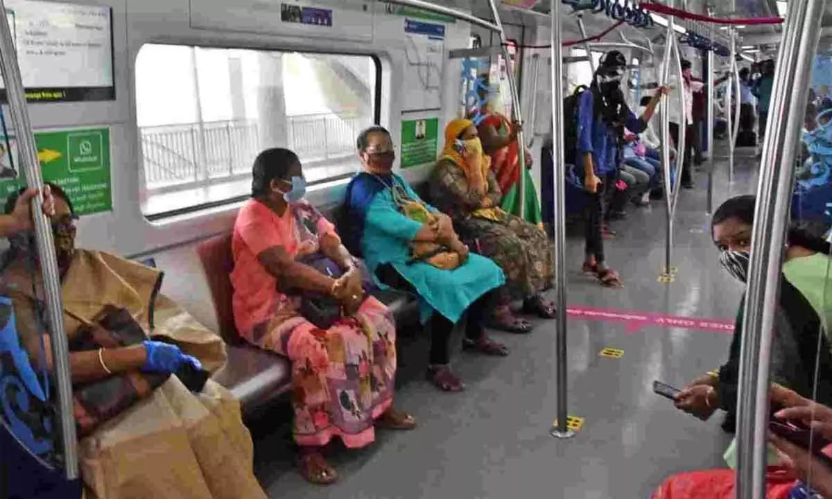 Increase in Namma Metro ridership due to Shakti Yojana