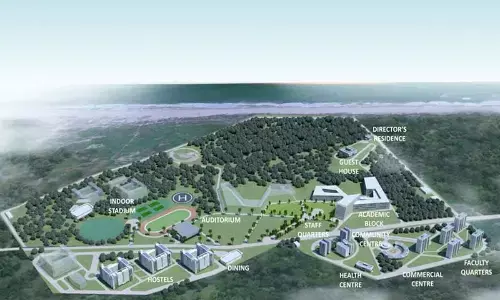 Major portion of IISER campus work completed