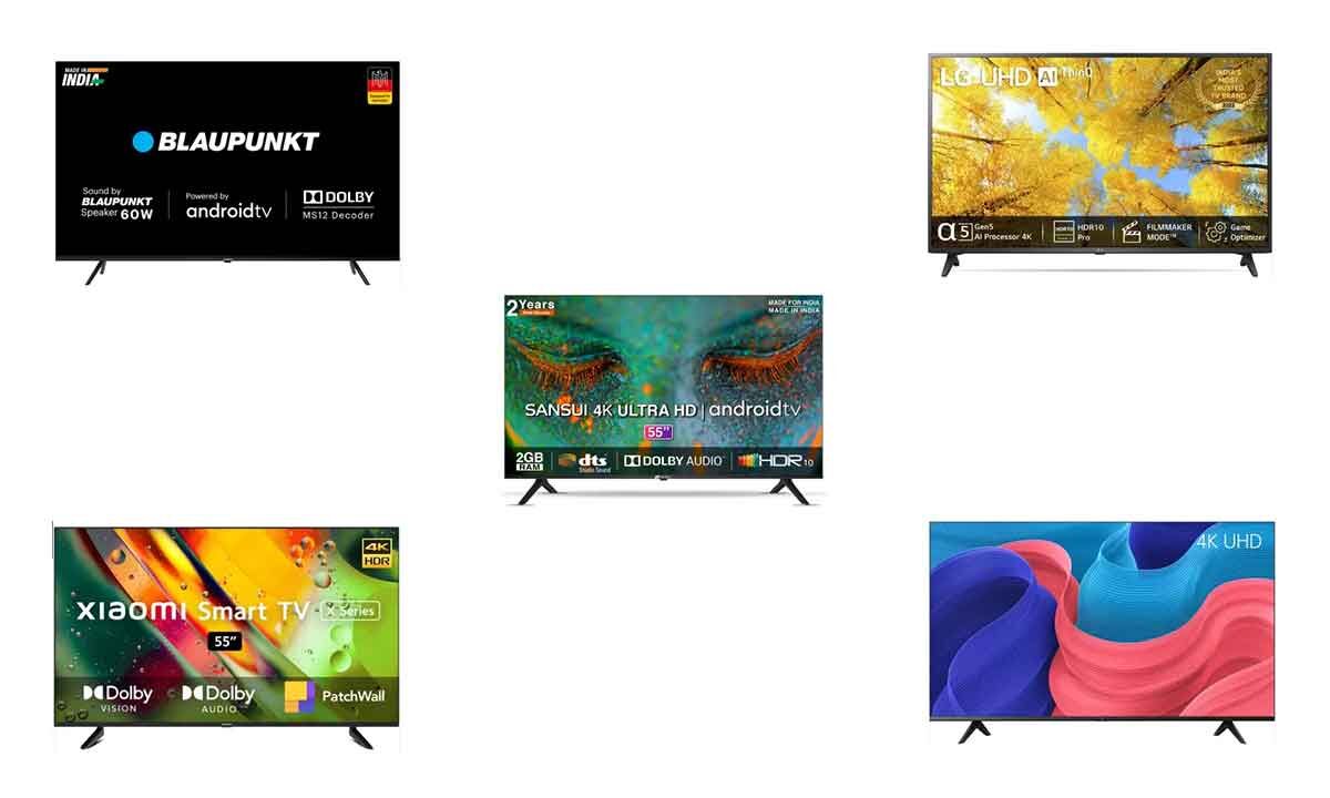 Best 55inch TVs in India Choose From Blaupunkt, LG, OnePlus, and more