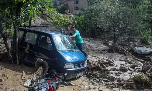 Cloudburst strikes Himachal again; property damaged, national highway blocked