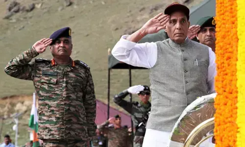 Free hand given to armed forces to eliminate nation’s enemies: Rajnath Singh