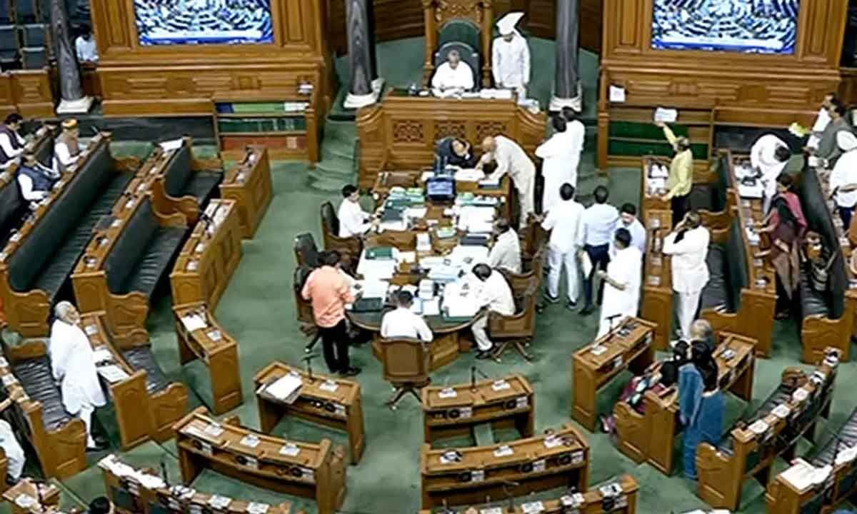 Lok Sabha Adjourned For The Day After Passage Of Two Bills Amid