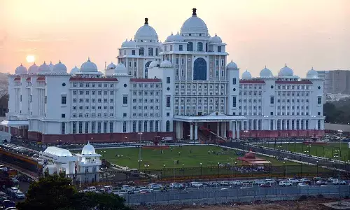 Hyderabad: Taps theft in bathrooms at Secretariat!!!