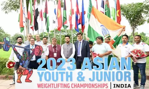 Sports Minister Anurag Thakur inaugurates Asian Youth and Junior Weightlifting Championships