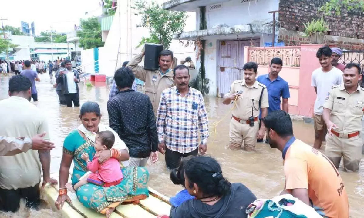 Several places in KHM town inundated
