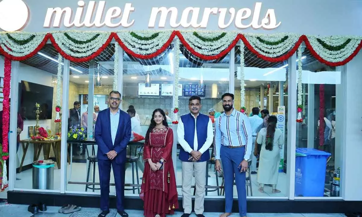 Millet Marvels launches an exclusive millet Restaurant at RGI Airport