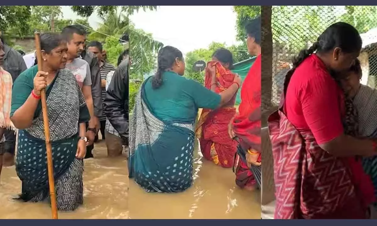 MLA Seethakka pleads State & Central govt for help for flood-hit Mulugu