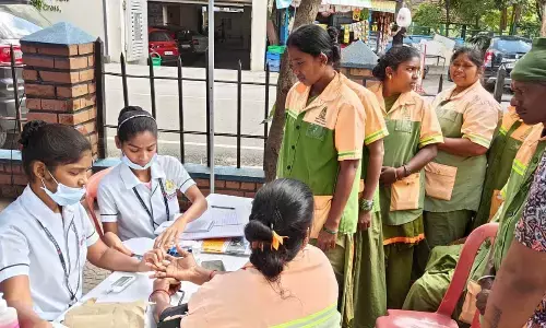 Free Hepatitis B Screening Camp for 100 BBMP Workers as a part of World Hepatitis Day