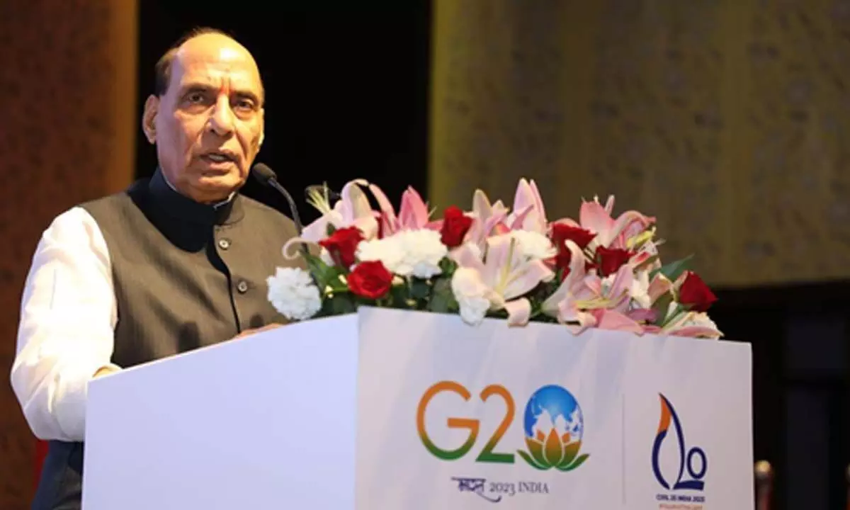 Robust civil society important for functioning of democracy, says Rajnath Singh