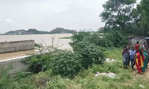 Pothana Nagar residents moved to safe areas as Bhadradri pond in Warangal brims