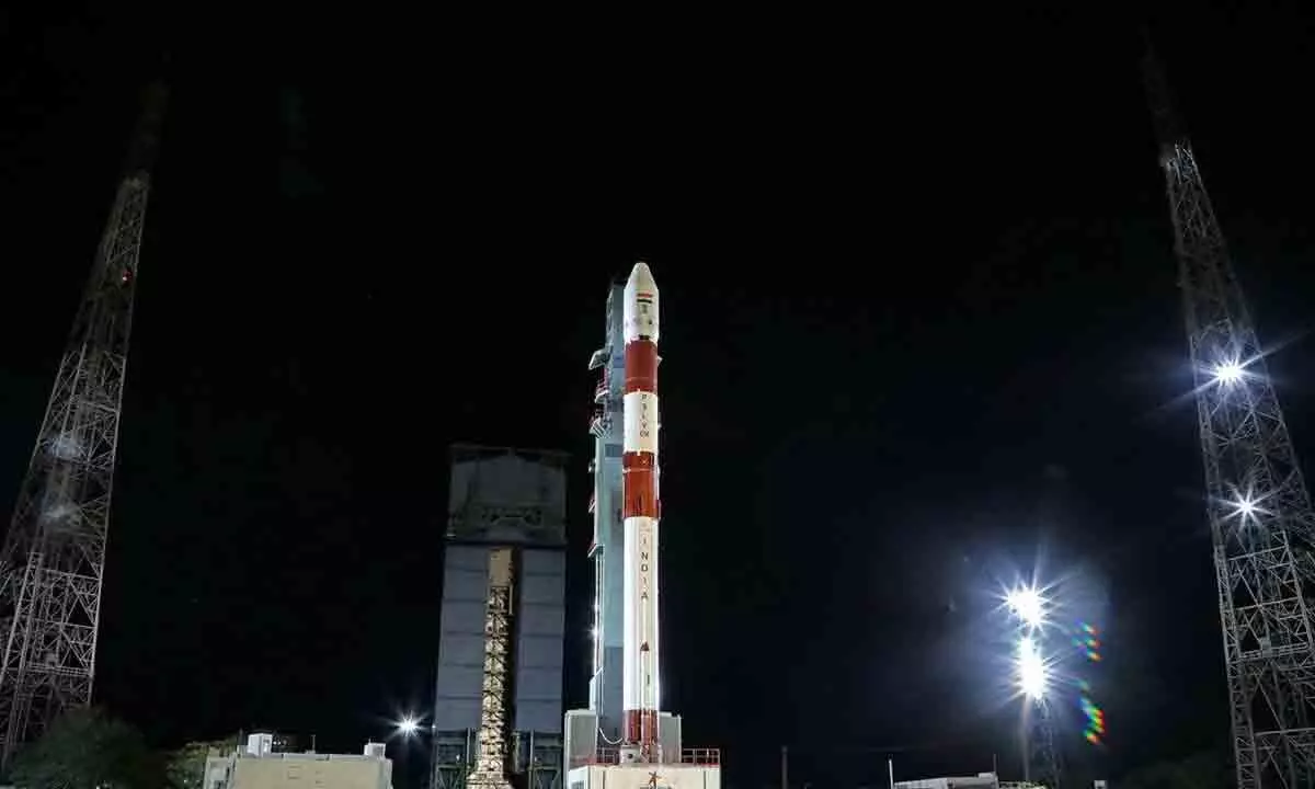 ISRO launchs PSLV C56 rocket into space successfully
