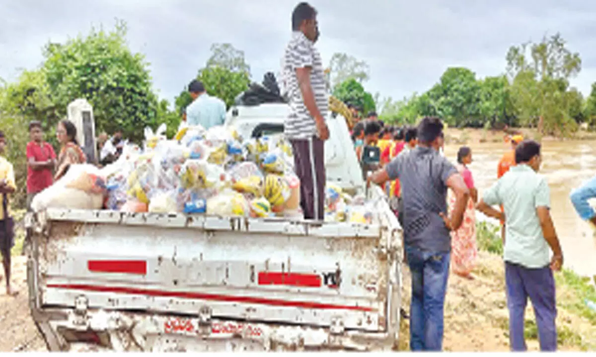 Hyderabad-based NGOs’ help pours in for rain-hit